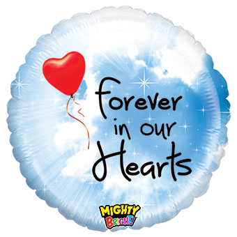 Forever In Our Hearts Balloon (21 Inch)