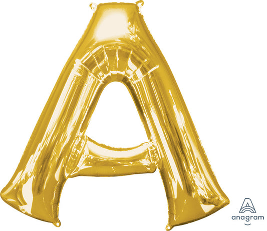 Large 3' Gold Letters & Symbols