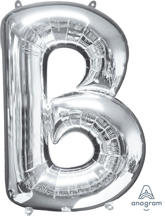 Large 3' Silver Letters
