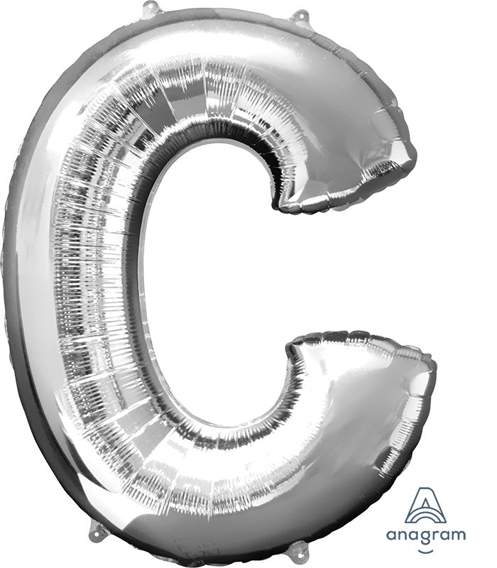 Large 3' Silver Letters