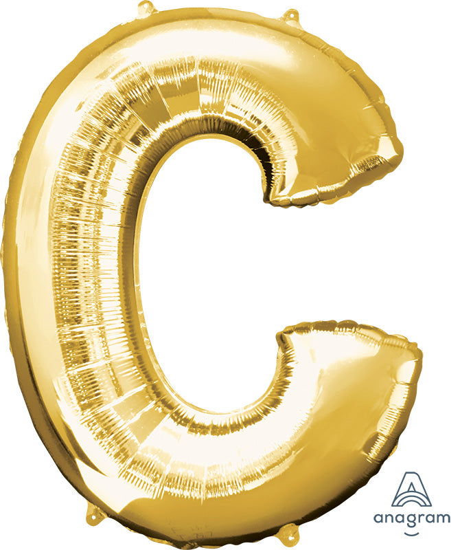 Large 3' Gold Letters & Symbols