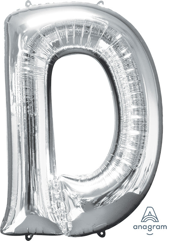 Large 3' Silver Letters