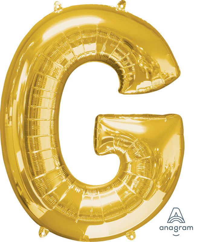 Large 3' Gold Letters & Symbols