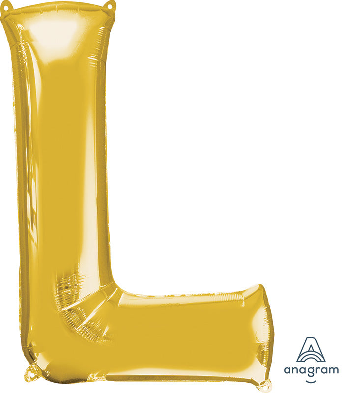 Large 3' Gold Letters & Symbols
