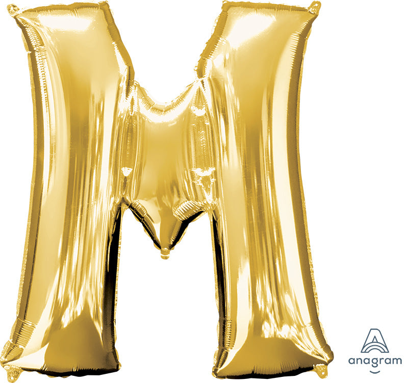 Large 3' Gold Letters & Symbols