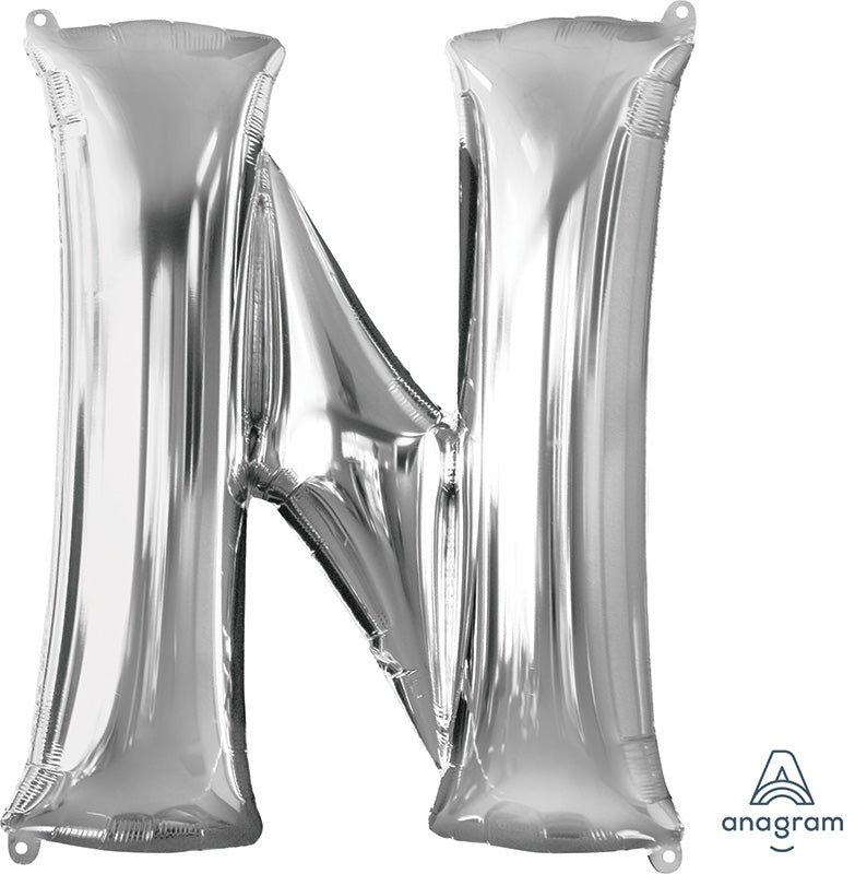 Large 3' Silver Letters