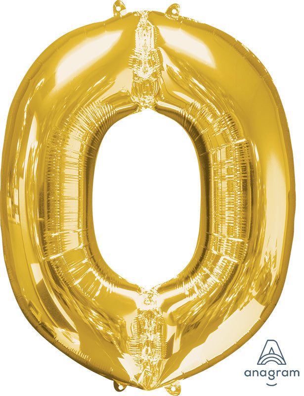 Large 3' Gold Letters & Symbols