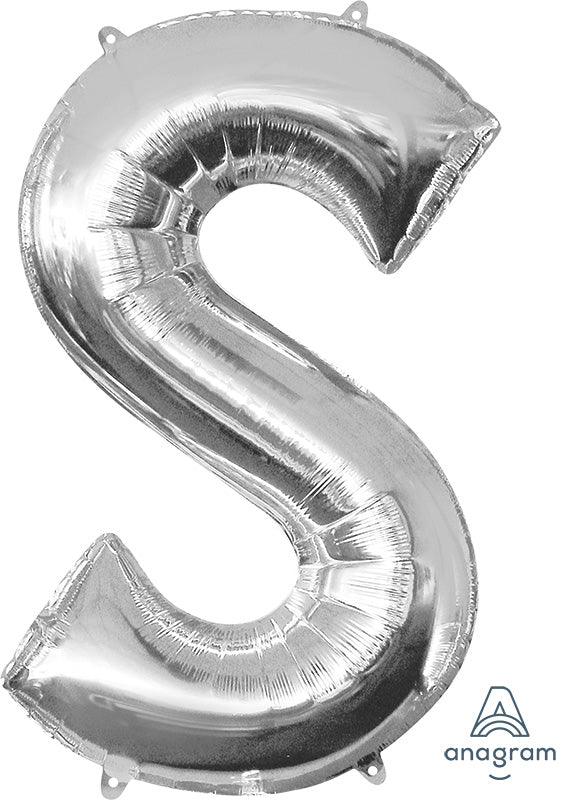 Large 3' Silver Letters