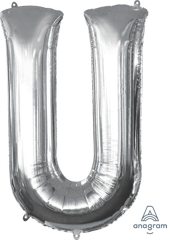 Large 3' Silver Letters