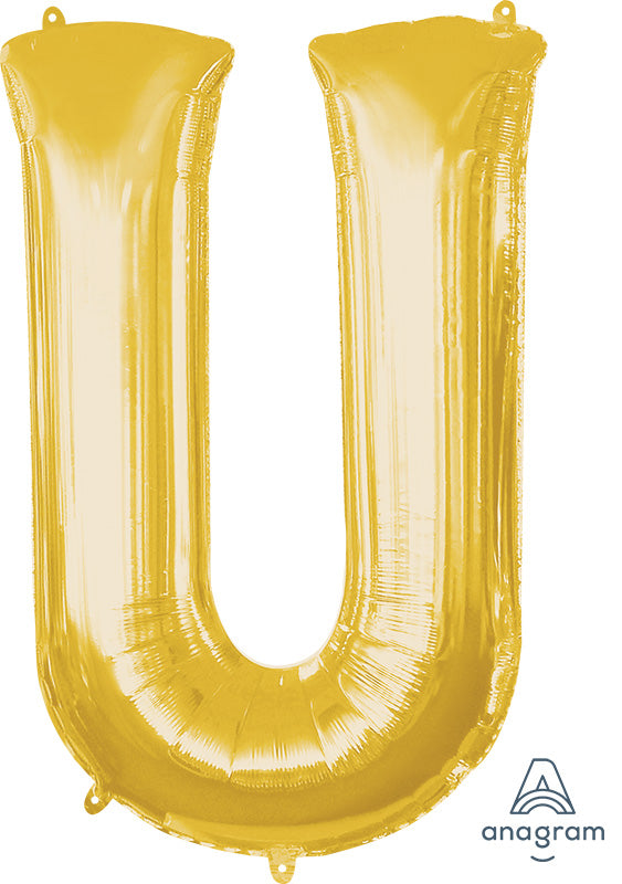 Large 3' Gold Letters & Symbols