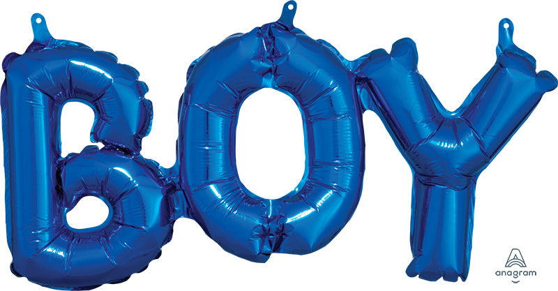 Boy or Girl Air-Filled Balloon Banner