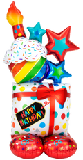 Airloonz Birthday Present and Cupcake Stacker