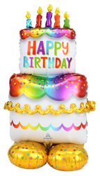Giant Airloonz Birthday Cake Balloon Display