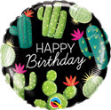 Happy Birthday Cactuses Balloon (18 Inch)