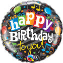 Happy Birthday to You Music Notes