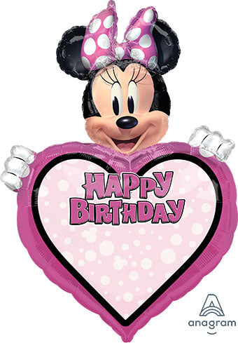 Minnie Mouse Personalized Name Balloon (33 Inch)