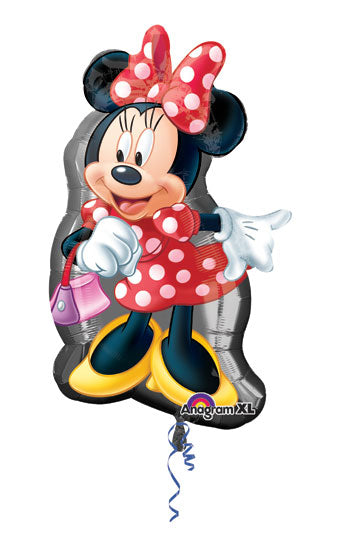 Minnie Mouse Red Dress Balloon (32 Inch)