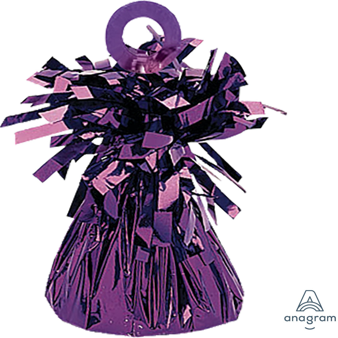 Purple Foil Balloon Weight