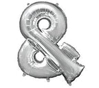 Air-Filled, Non-Floating Small Print Letters (16 Inch)