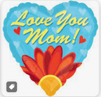 Assorted Mom + Dad Balloons (Various Sizes)
