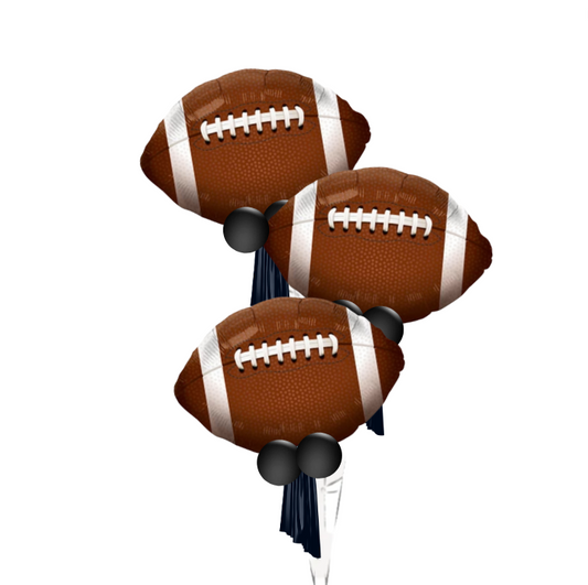 Giant Football Trio Floor Bouquet