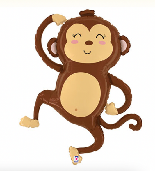 Cute Jungle Monkey Balloon (41 Inch)