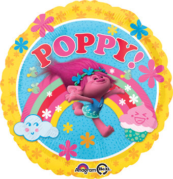 Trolls Poppy Rainbow Balloon (18 Inch)