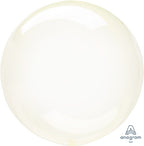 Various Colors Crystal Clearz Helium Bubble Balloons (10"-24")