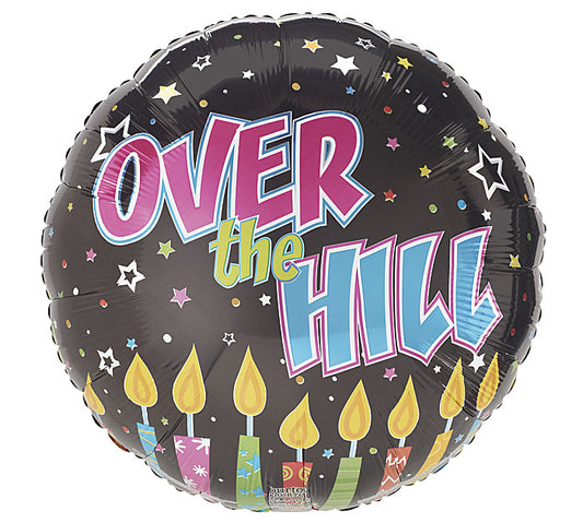 Over the Hill Candles Balloon (18 Inch)