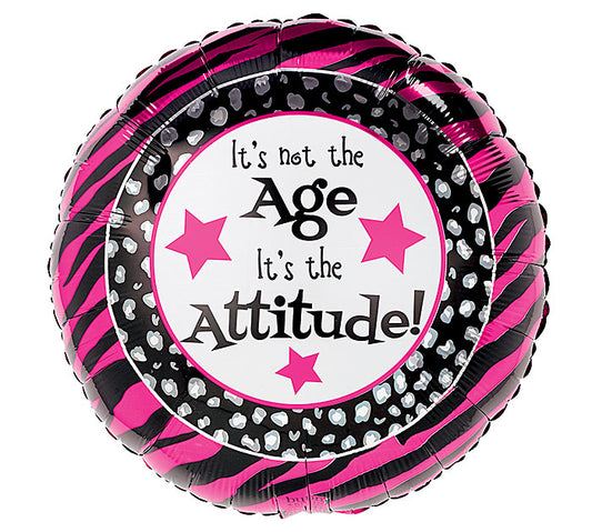 It's Not The Age Birthday Balloon (18 Inch)