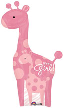 It's a Baby Giraffe Safari Balloons (42 Inch)