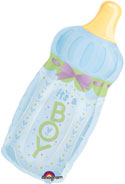 It's a Boy, It's a Girl Baby Bottle Balloons (31 Inch)