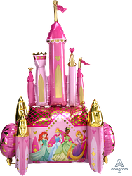 Once Upon A Time Disney Princess Castle Airwalker Balloon (55 inch)