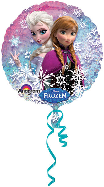 Holographic Anna and Elsa Frozen Balloon (18 Inch)