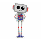 Giant Life-Size Birthday Robot Balloon (5 Foot Tall)