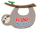 Hang In There Sloth 42" Foil Balloon