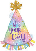 It’s Your Day Opal Party Hat Balloon (34 Inch)