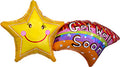 Get Well Soon Shooting Star Balloon (27 Inch)