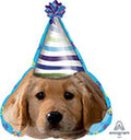 Party Hat Puppy Balloon (23 Inch)