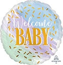 Welcome Baby Sprinkles Balloon (18 Inch)