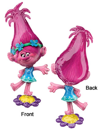 Giant Trolls Poppy Airwalker Balloon (58 Inch)