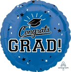 Congrats Grad! (Color Options) 18" Foil Balloon