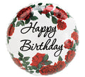 Happy Birthday Ridgewood Rose Balloon (18 Inch)