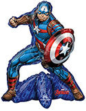 Avengers Captain America Non-Floating Table Balloon (26 Inch)