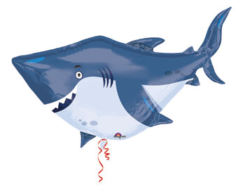 Smiling Shark Balloon (40 inch)