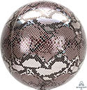 Animal Print Orbz 15" Foil Balloon