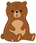 Woodland Bear Balloon (34 Inch)