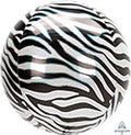 Animal Print Orbz 15" Foil Balloon